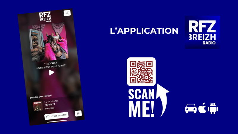 L'application RFZ Breizh Radio