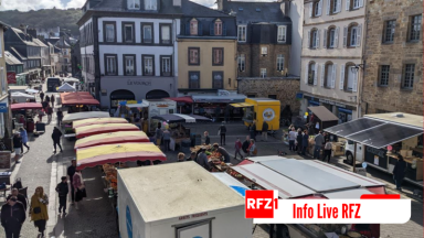 Le marché de Landerneau le 17/05